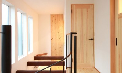 2階ホール｜戸建て性能向上リノベーション実証プロジェクト「for LONG名古屋の家」