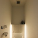 シンプルを追究「ノイズレスリノベーション」～娘との繋がり～の写真 トイレ