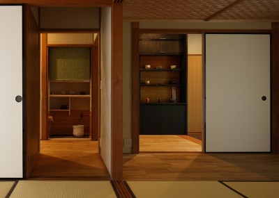 水屋 (彩庵〜リノベーションで趣味を愉しむ茶室のある暮らしへ〜)