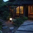 彩庵〜リノベーションで趣味を愉しむ茶室のある暮らしへ〜の写真 夕景アプローチ