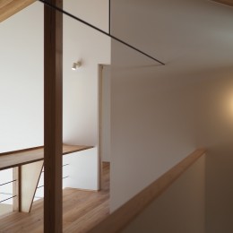 階段室 (吹抜けで家族が繋がる高性能住宅〜袖ヶ浦・蔵波台の住まい)