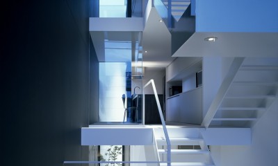 昭和町の家 (階段)