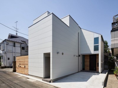 外観 (深沢の家/House in Fukasawa(賃貸併用住宅))