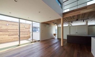 深沢の家/House in Fukasawa(賃貸併用住宅) (ダイニングキッチン)