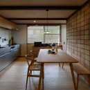 築57年、日本初女性建築家の意匠を継ぐ戸建リノベーションの写真 １階・キッチン・ダイニング