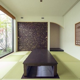 景色を擁する回廊の家／神奈川県鎌倉市-景色を愉しめる離れのような和室