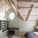 コースタルスタイルの木の家の写真 Room1