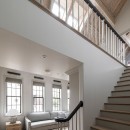 コースタルスタイルの木の家の写真 Stairs