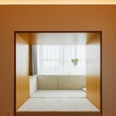 開放感に包まれた勾配天井が美しいマンションリノベの写真 ヌックスペース