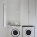 リフォームによる開放感のある空間への写真 Laundry