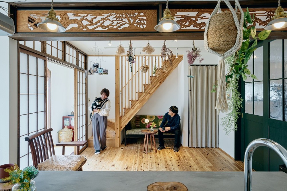 お庭でBBQを楽しめる和洋折衷の家 - 戸建リノベーション事例｜SUVACO ...