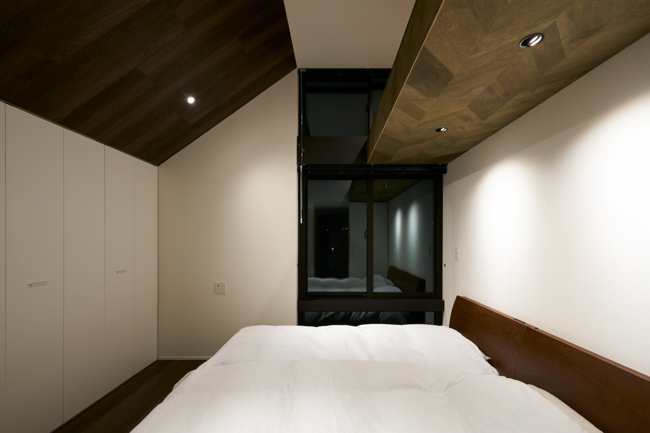 ベッドルーム事例：寝室（千年新町の家/House in Chitoseshinmachi）