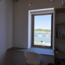岩井のビーチハウス～スローライフを楽しむ海の家の写真 眺めの良い書斎