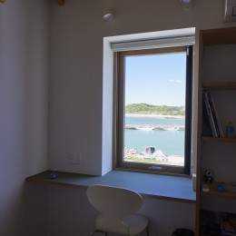 岩井のビーチハウス～スローライフを楽しむ海の家 (眺めの良い書斎)