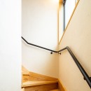 天竜杉と吉野桧が家族の変化を見守る家の写真 階段