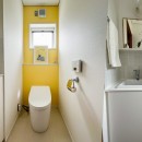 家事同線を解消する水廻りリノベーションの写真 トイレ/手洗い