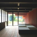 東京町田Ｓ邸～四神相応の地に建てる～の写真 西日の美しさを愛でるリビング