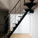 実家を増築して共に安心して暮らせる二世帯住宅への写真 階段