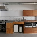 DIY家具で育てる家の写真 キッチン