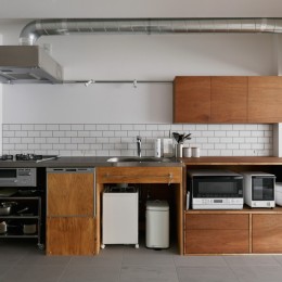 キッチン (DIY家具で育てる家)