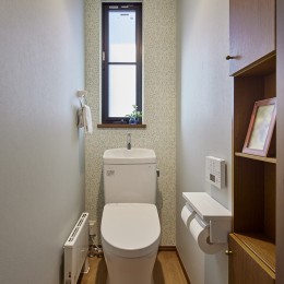 生まれ変わる空き家、イメージの実現 (2階トイレ)
