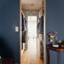 ゆとりを楽しむ家の写真 リビングと寝室を繋ぐWSC