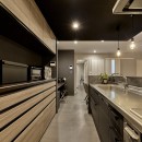二世帯住宅のニューノーマルの写真 キッチン