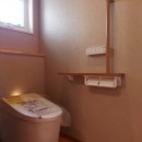 吹抜のある平屋の家の写真 トイレ
