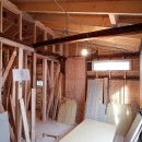 築80年！空き家を再生した「リノベーションアパートメント」～小屋のような家・小屋空間で人気～の写真 耐震補強：構造壁・筋交い・構造用合板
