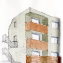 PeaceTrees 『RC造3階建ての共同住宅』の写真 スケッチ
