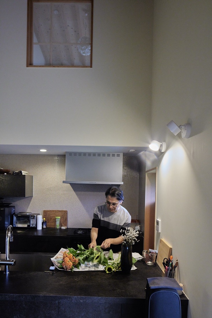キッチン事例：キッチン（鎌倉山の家～茶室のある詫び寂びの家）