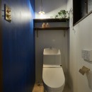 こだわりのアンティークインダストリアルなリノベの写真 トイレ