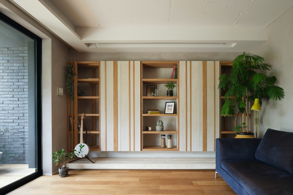 片山正樹建築計画事務所「太子堂の家　〜素材感のあるマンションリノベーション〜」