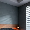 太子堂の家　〜素材感のあるマンションリノベーション〜の写真 寝室