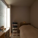 木場の家_街のスケールと繋がるおおらかな空間の写真 子供室