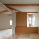 下田町の家_変形敷地を活かした多角形の住まいの写真 和室