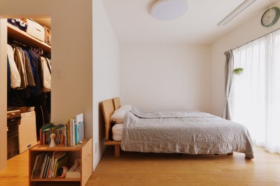 寝室 (横浜市K様邸～北欧風 ヒュッゲな空間～)