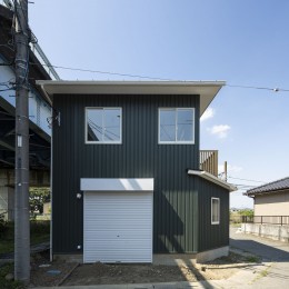 used industrial unit house relocation, expansion,conversion, and renovationユニットハウスの移設・増築・用途変更・高性能化 (外観3)