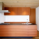 【ushida】シンプル美を極めた平屋のコートハウスの写真 キッチン