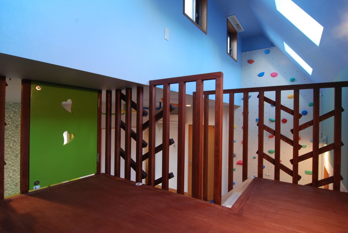 子供部屋事例：「鳥の巣」（楽しさいっぱいの子供部屋改修）