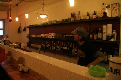 店内カウンター (Cafe＆Bar)