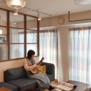 高円寺 T邸 マンションリノベーションの写真 リビング