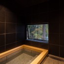 青木湖の住宅(リノベーション)の写真 浴室