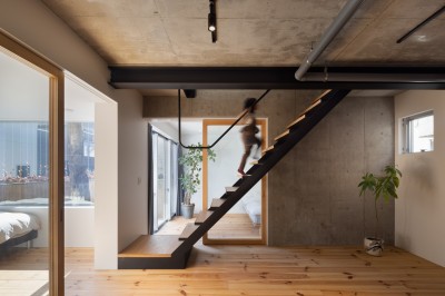 階段 (下落合の住宅（リノベーション）)