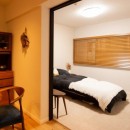 築古物件のいいところを活かして理想の住まいを手に入れる　part2の写真 睡眠の質を良くする寝室