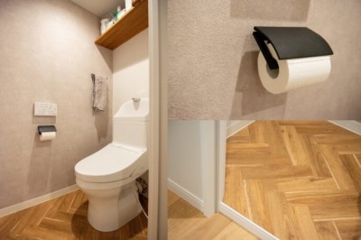 トイレ (築古物件のいいところを活かして理想の住まいを手に入れる　part2)