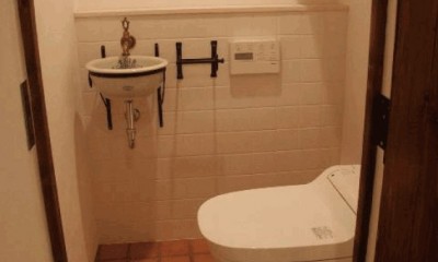 【豊中市】旧家の日常スペースをリノベーション (トイレ)