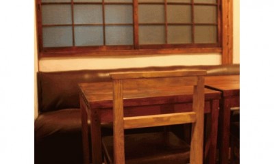 【摂津市 店舗】純和風の古民家の特長を最大活用しリノベーション (2階 cafe客席)