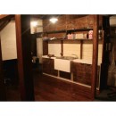 【摂津市 店舗】純和風の古民家の特長を最大活用しリノベーションの写真 1階 美容室作業場
