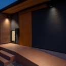 みやき町の住宅〜眺望のよい開放的な平屋〜の写真 玄関